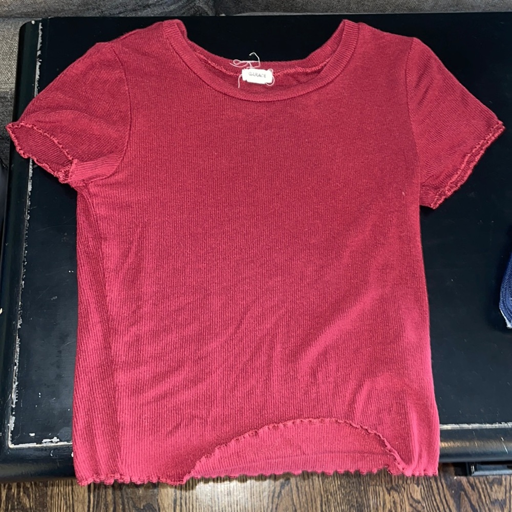 Garage crop top